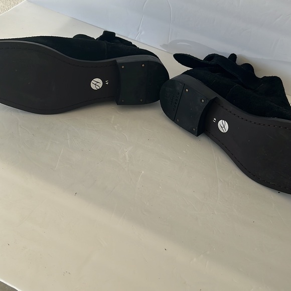 Hudson London Aretha black suede ankle boot NWOB sz 41 - Picture 6 of 8